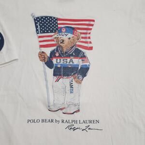 Polo Ralph Lauren Polo Bear Team USA Olympic Tee Youth 10/12